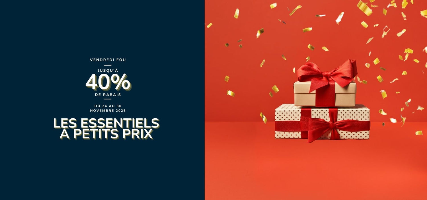 Les essentiels à petits prix