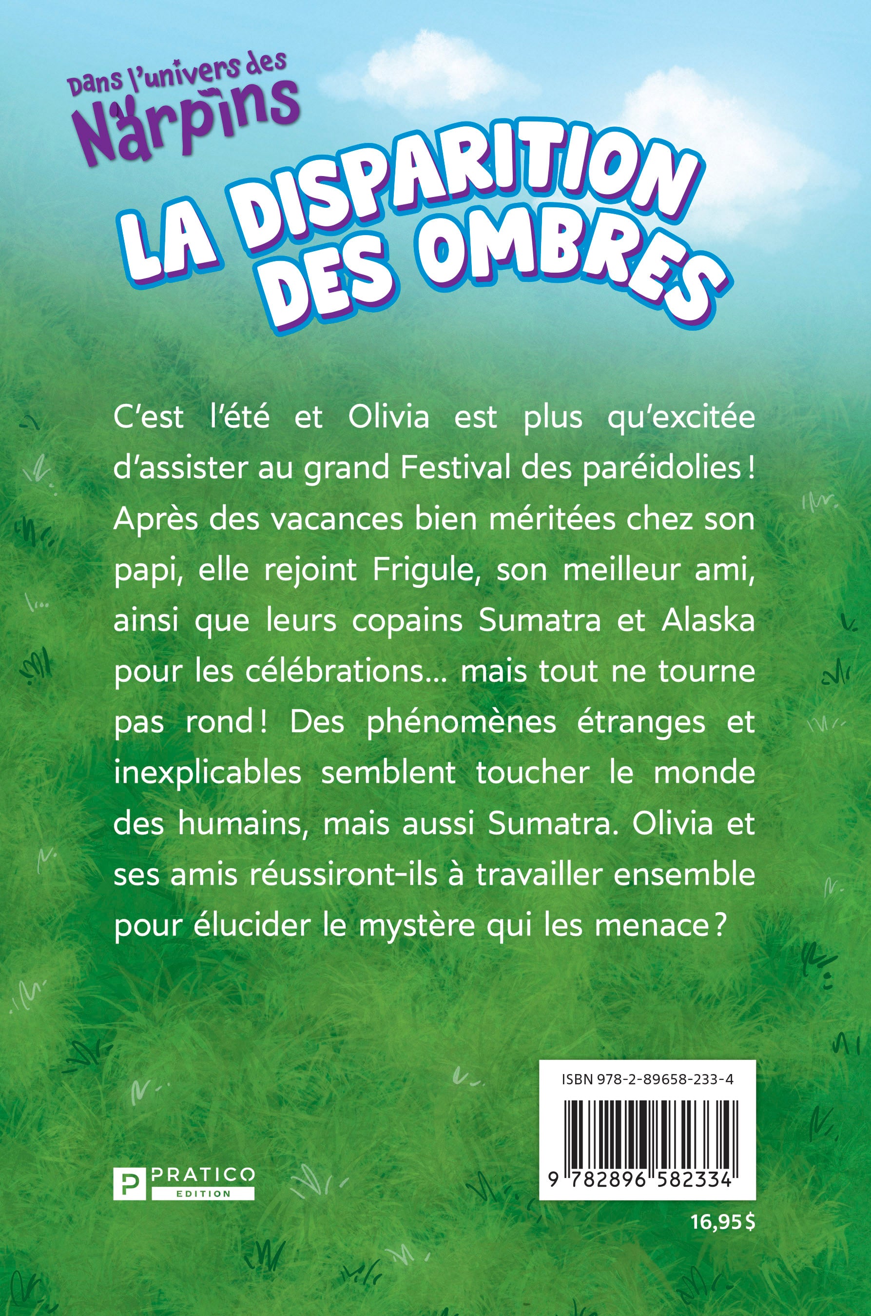 Dans l’univers des Narpins, Tome 2 – La disparition des ombres - Isabelle Tremblay