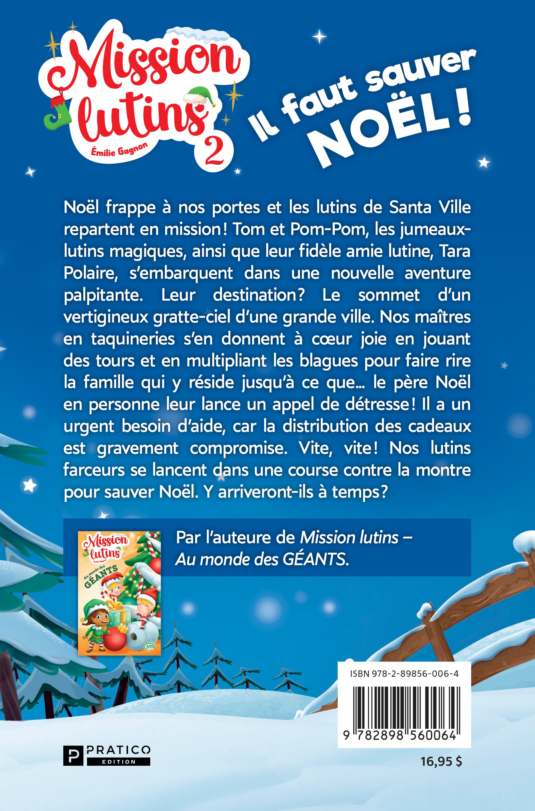 Mission lutins tome 2 - Émilie Gagnon