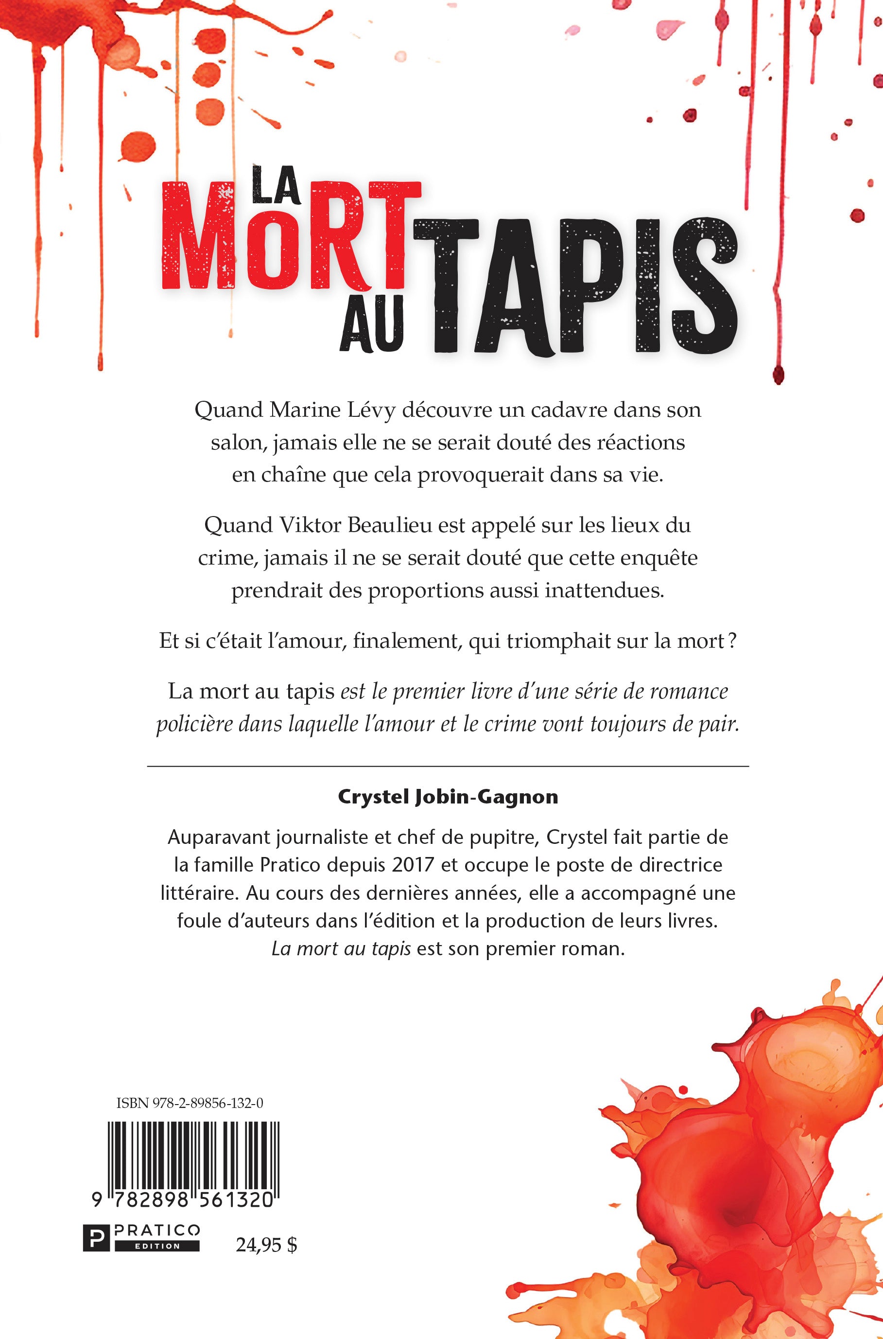 La mort au tapis - Crystel Jobin-Gagnon